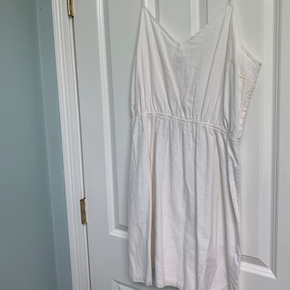 NWT J Crew Factory White Dress, Size XL